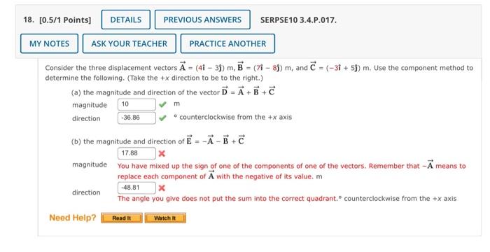 Solved 4. (-/1 Points) DETAILS SERPSE10 2.2.OP.003. MY NOTES | Chegg.com