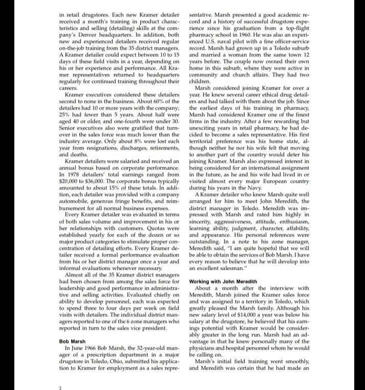 Solved Kramer Pharmaceuticals, Inc. Derek A. Newton, Olsson