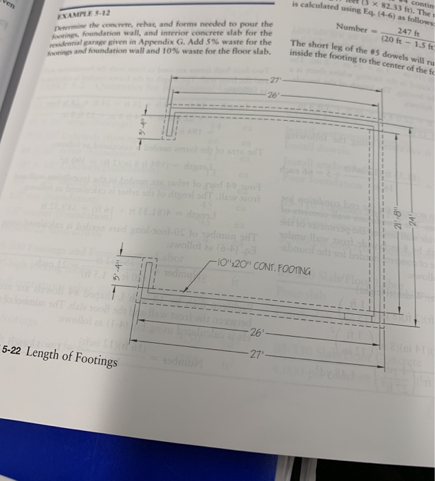 Example 5 12 Nermine The Concrete Rehat And Form Chegg Com