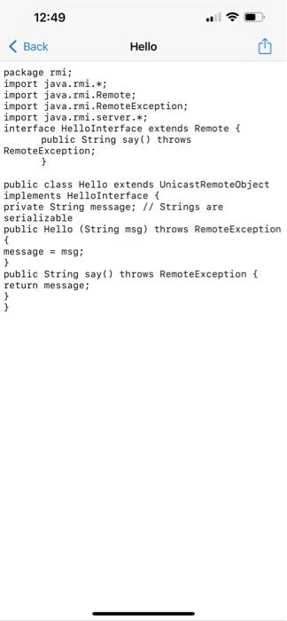 Solved I need three programms in java one for server one for | Chegg.com