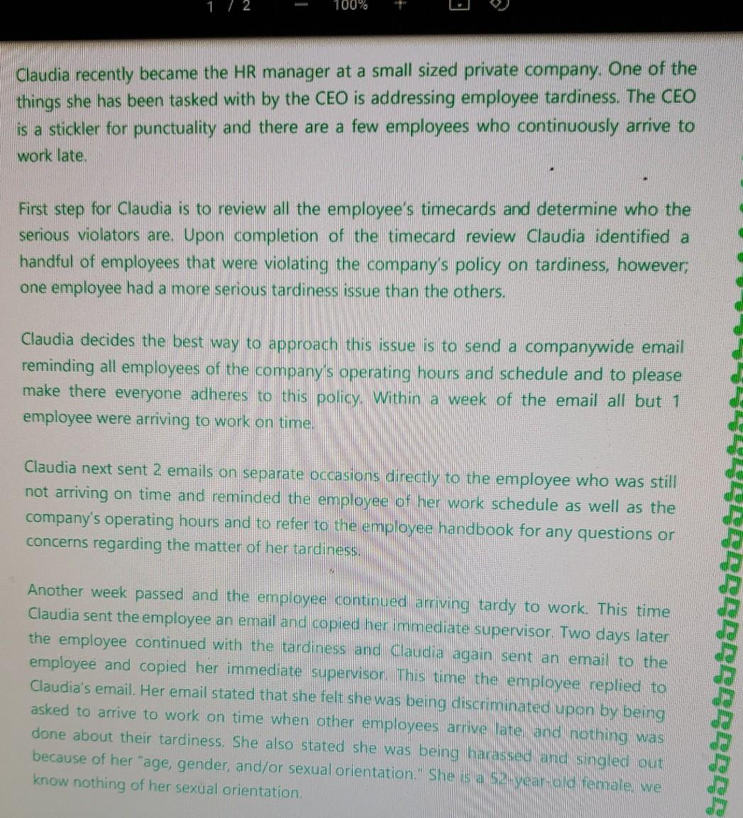 solved-1-2-100-claudia-recently-became-the-hr-manager-at-chegg