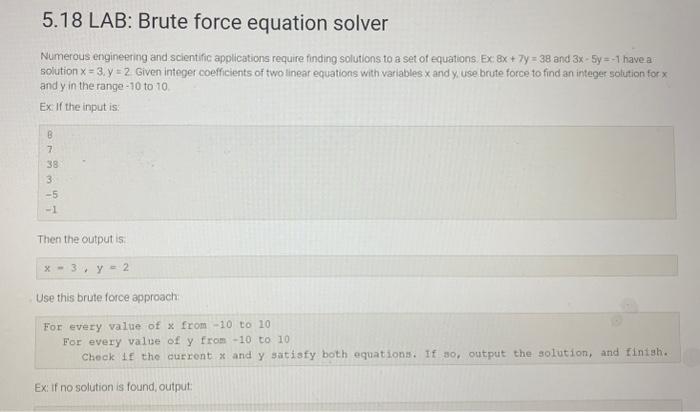Solved Numerous engineering and scientific applications | Chegg.com