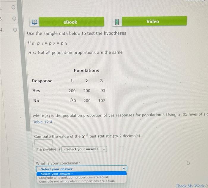 Solved Use the sample data below to test the hypotheses | Chegg.com