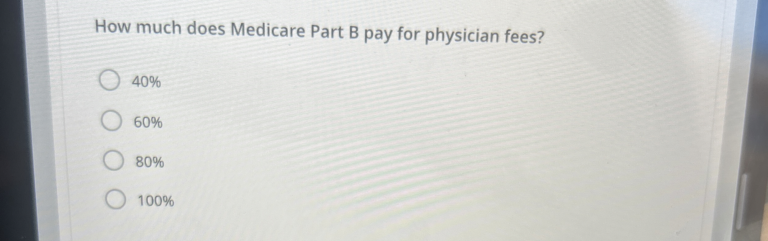 Solved How much does Medicare Part B pay for physician