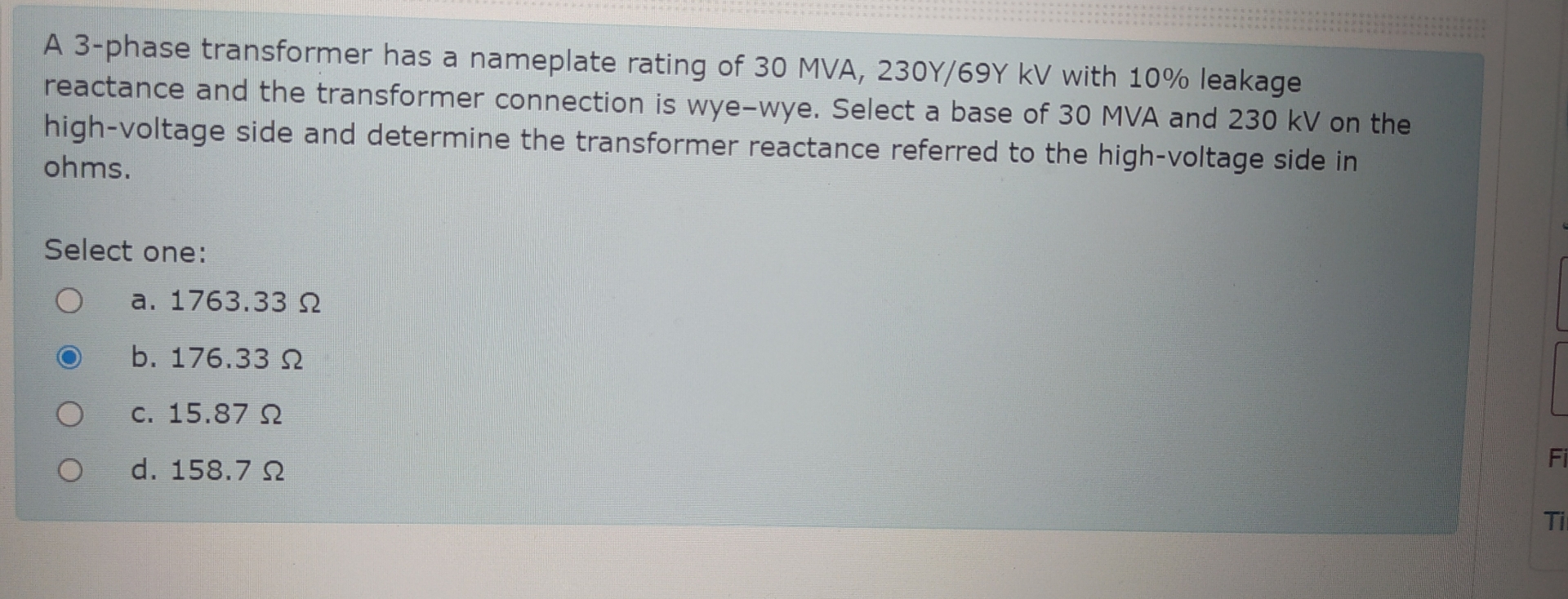 Solved A 3-phase transformer has a nameplate rating of | Chegg.com