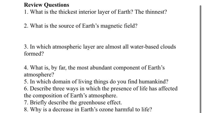 which layer of the earth's interior is the thickest