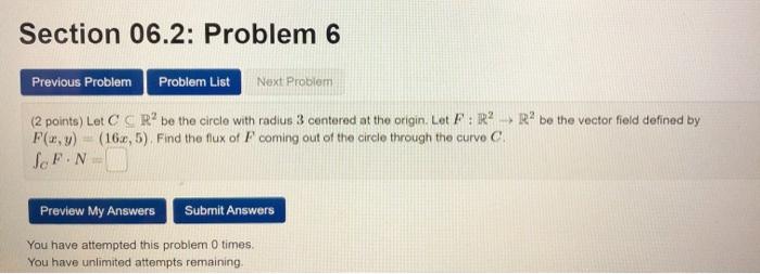 Solved Section 06.6: Problem 4 Previous Problem Problem List | Chegg.com