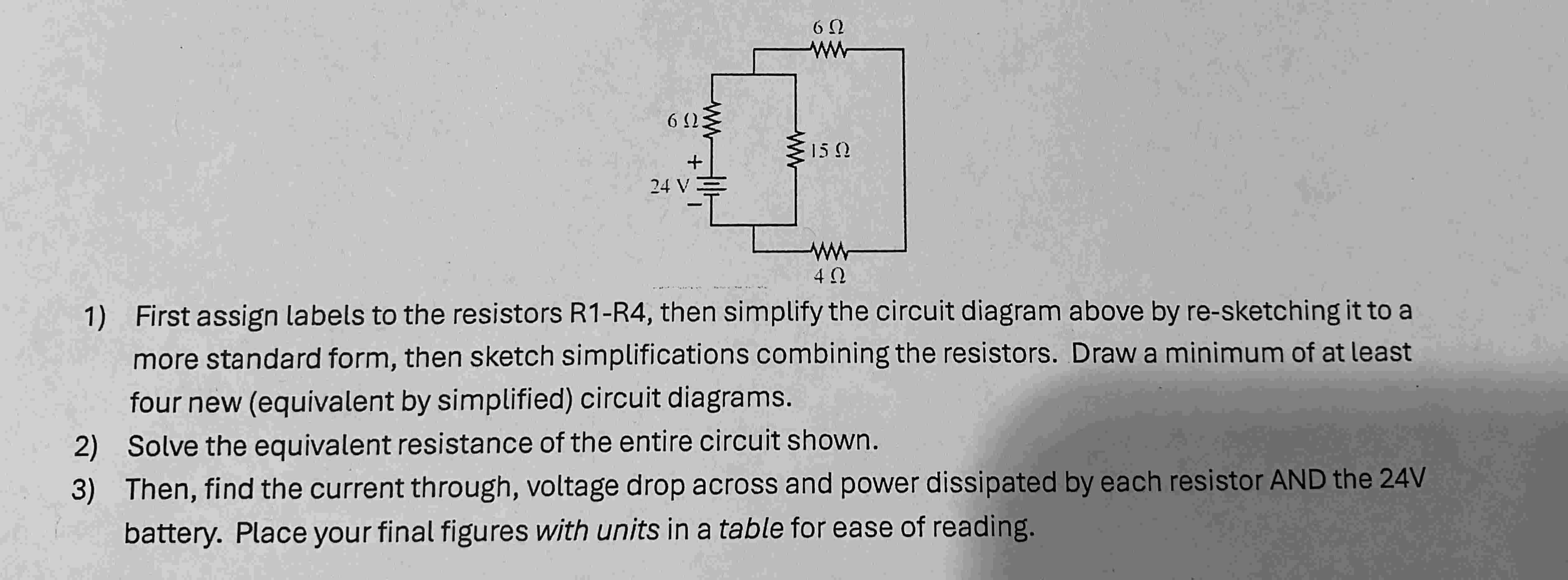 Solved Please solve each question step by step, I really | Chegg.com