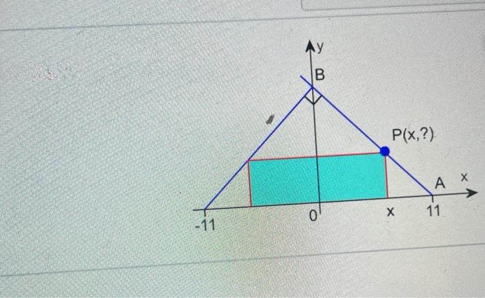Solved The given figure shows a rectangle inscribed in an | Chegg.com