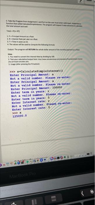 Solved please I need this code with python make sure the | Chegg.com