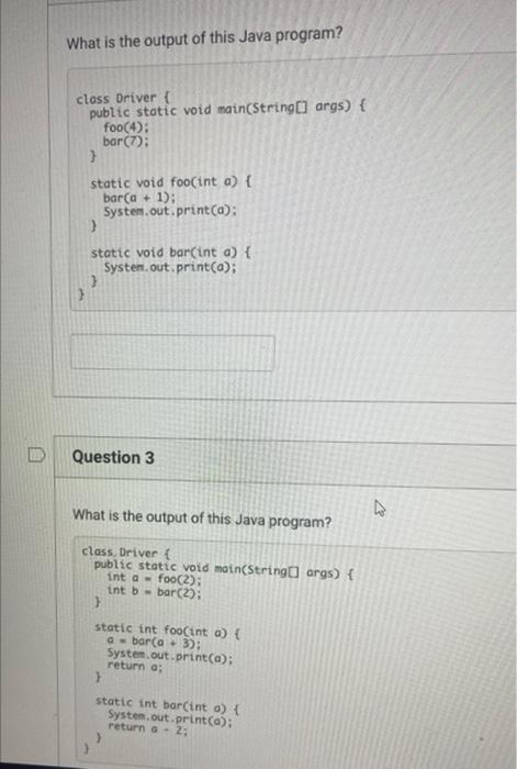 Solved I need these two questions explained ASAP please (I | Chegg.com