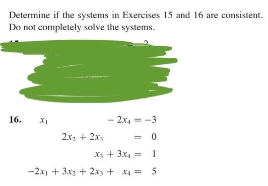 Solved I This is LINEAR ALGEBRA. Please only answer if you | Chegg.com