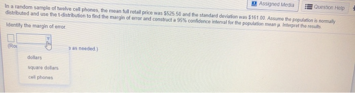 Solved Assigned Media Question Help In a random sample of | Chegg.com
