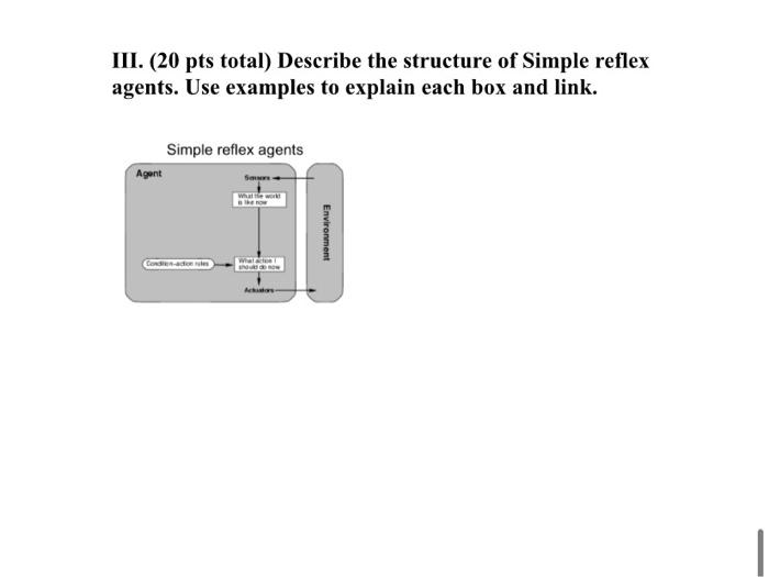 Solved III. (20 pts total) Describe the structure of Simple | Chegg.com