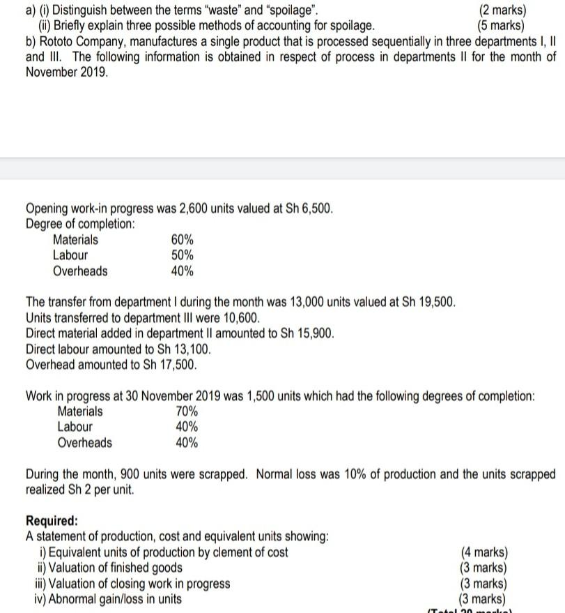 a-1-distinguish-between-the-terms-waste-and-chegg