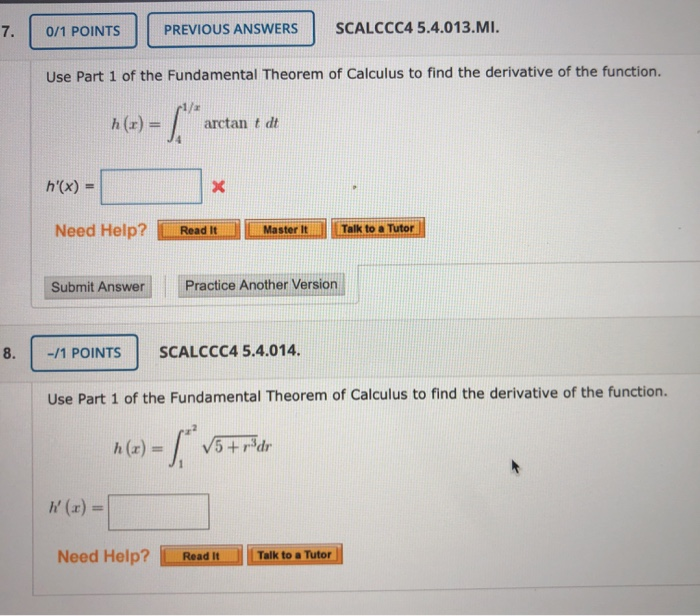 Solved questions 7 and 8 using part one of the fundamental | Chegg.com
