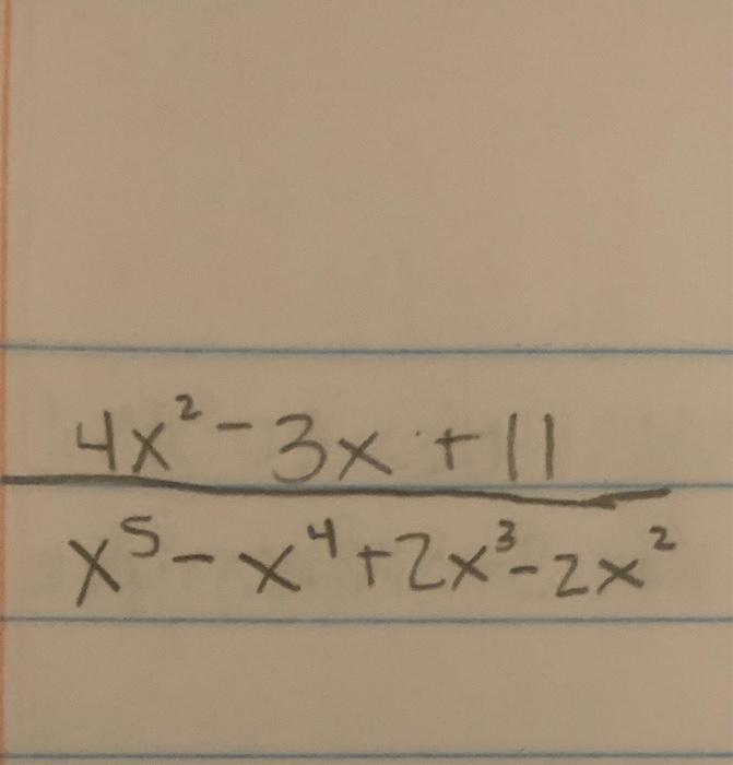 2x 4 3x 3 5x 2 7x 11 0
