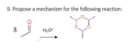 Solved Propose a mechanism for the following reaction. | Chegg.com