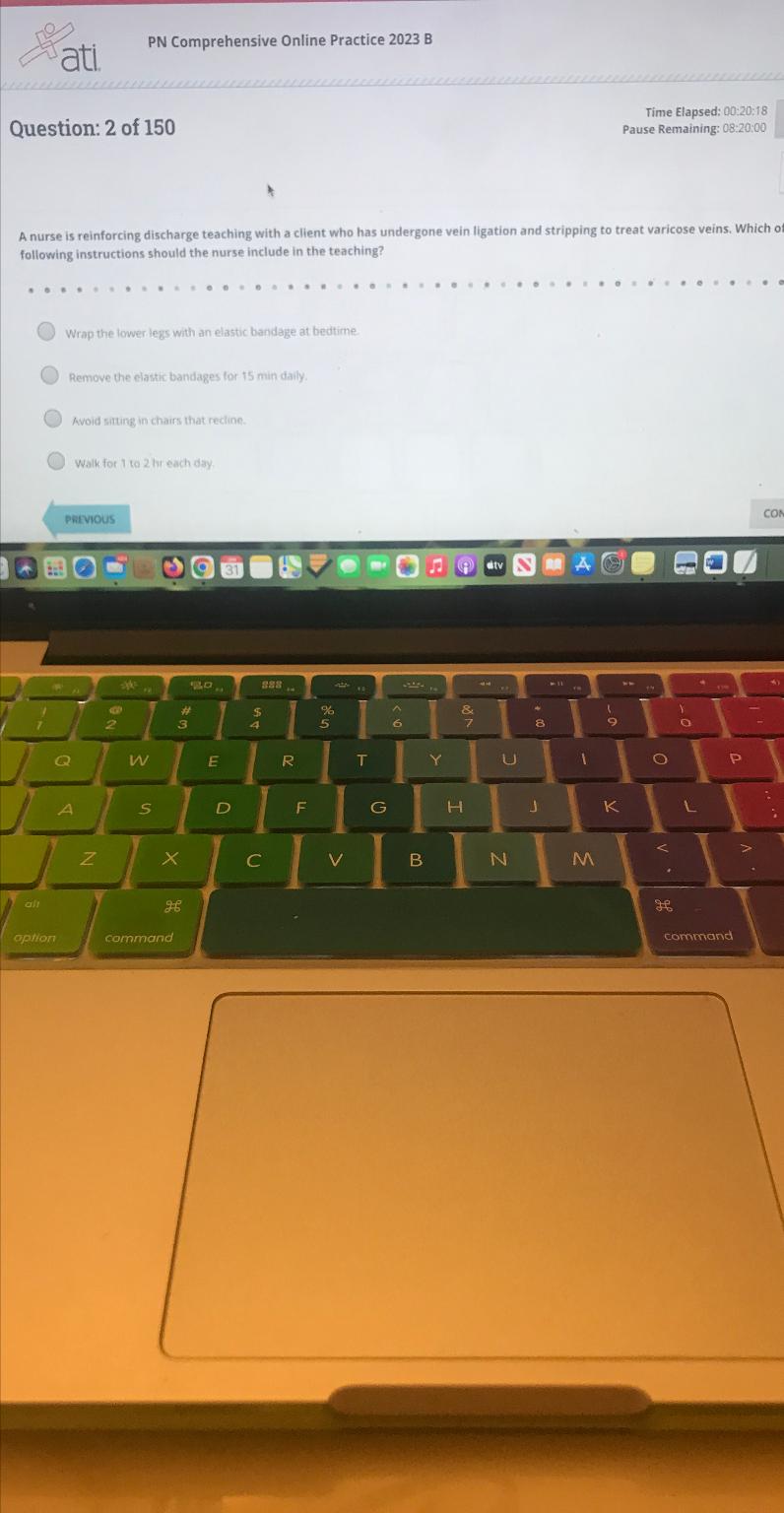 Solved ati.PN Comprehensive Online Practice 2023 ﻿BQuestion: | Chegg.com
