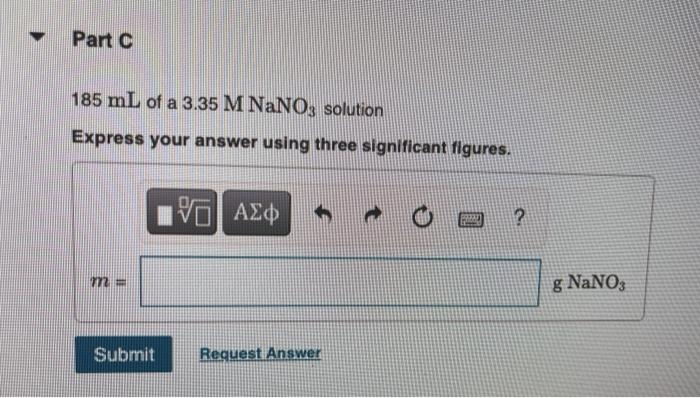 Solved 1 8 L Of A 4 0 M Naoh Solution Express Your Answer Chegg Com