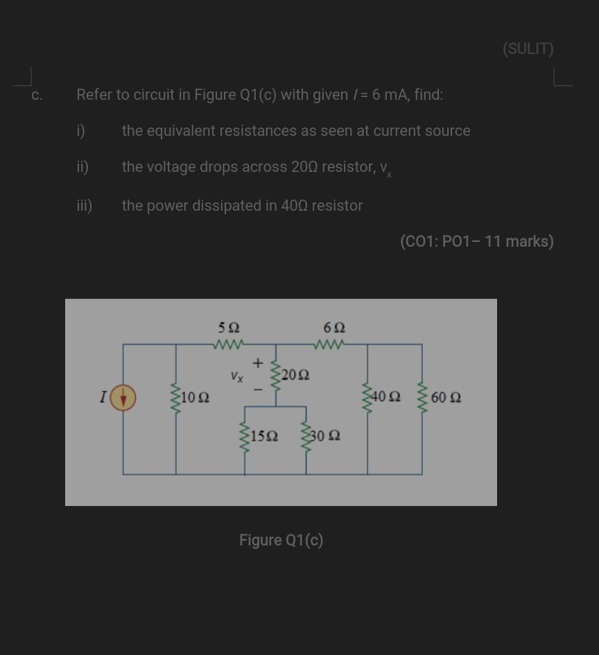 Solved ANSWER ALL QUESTIONS QUESTION 1 (25 MARKS) Determine | Chegg.com