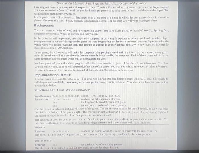 Solved This program focises on usibg set and map | Chegg.com