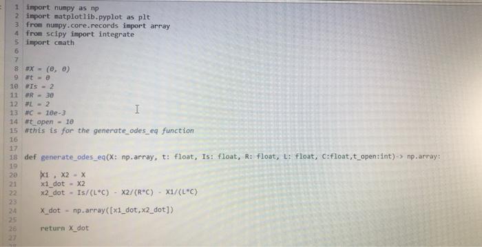 Solved Hi I have this piece of code in python it gives me an | Chegg.com