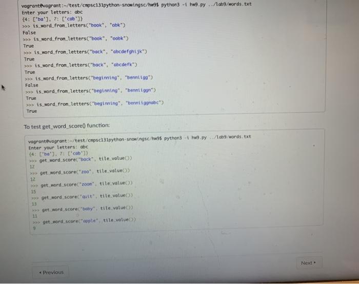 : hw9/hw9.py 1 from sys import argv 2 import pprint 3 | Chegg.com