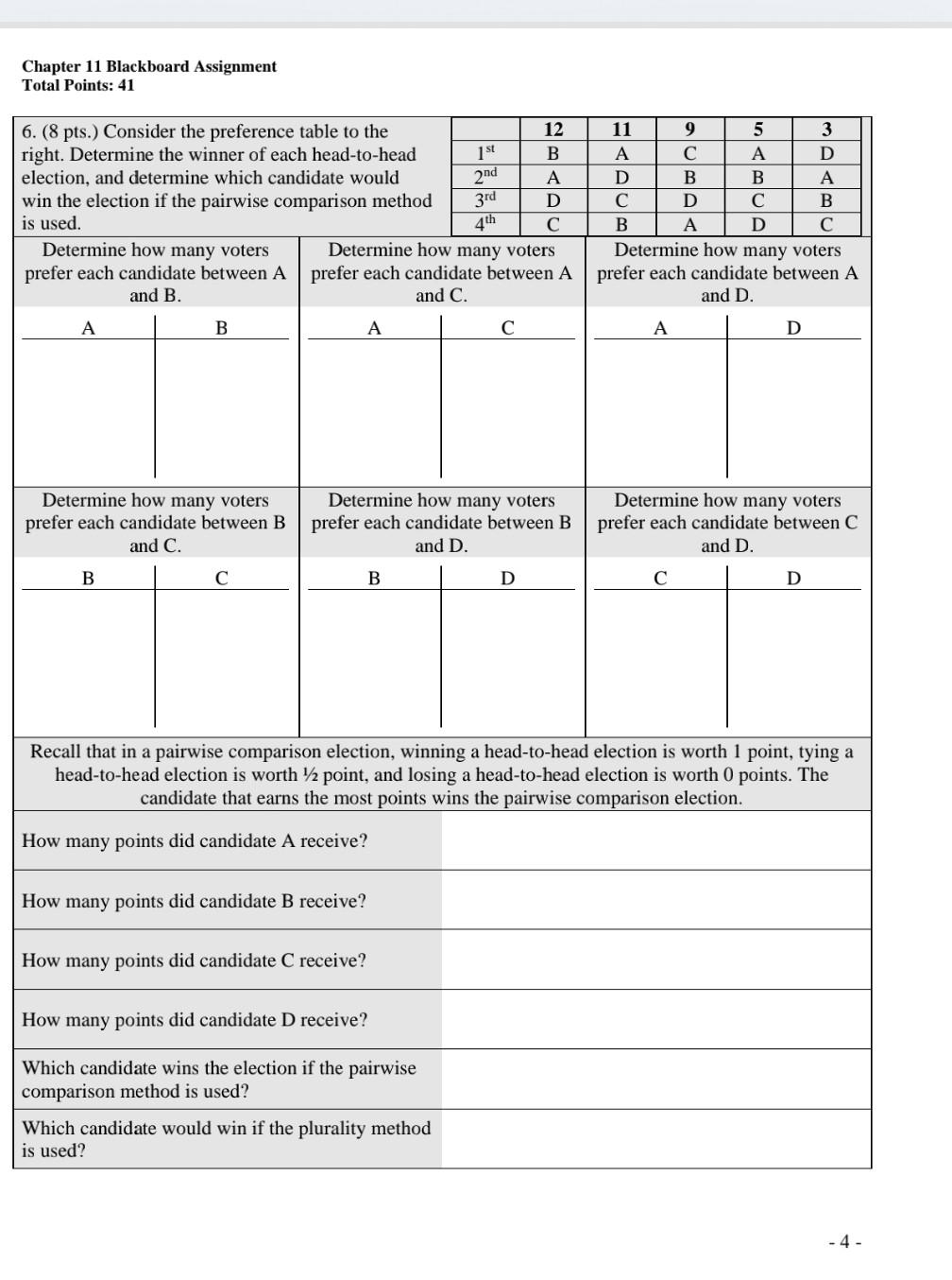 kindly help me out filling the table and answering | Chegg.com