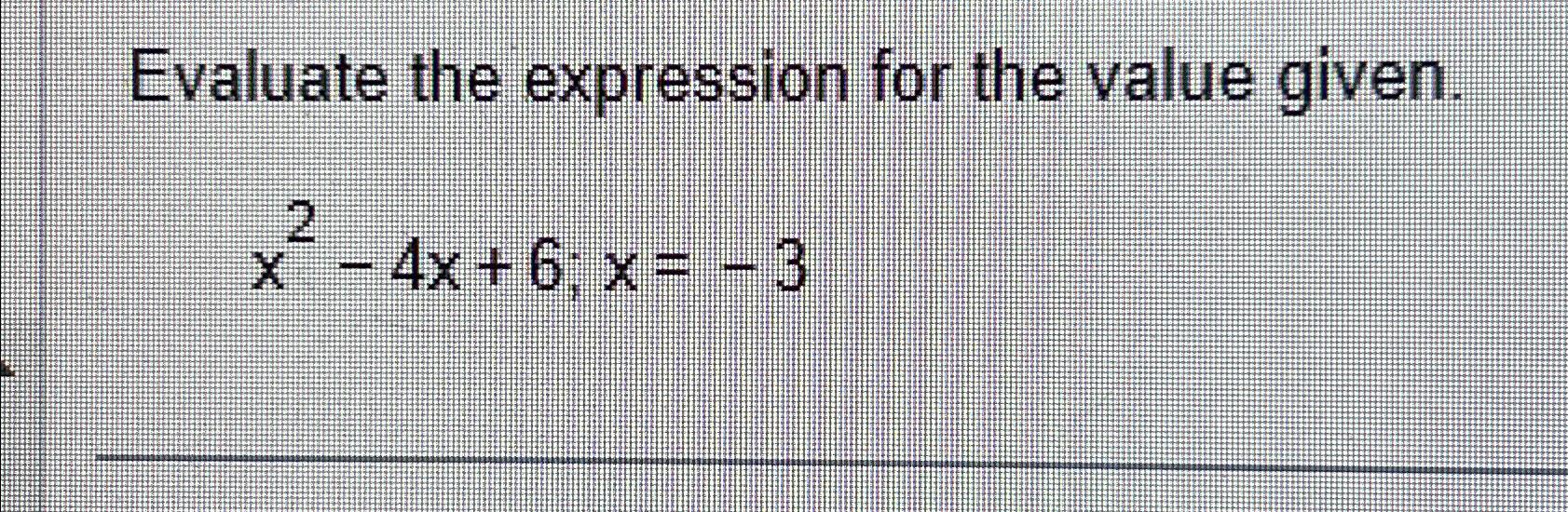 what is the value of the given expression 6 2 3