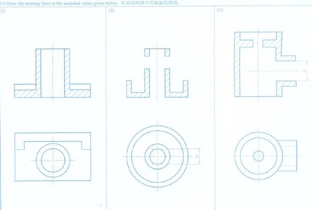 Solved Draw the partial view of the object and the oblique | Chegg.com