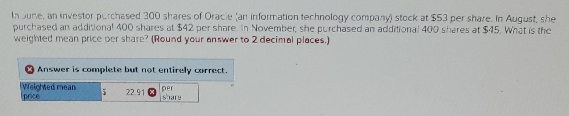 solved-in-june-an-investor-purchased-300-shares-of-oracle-chegg