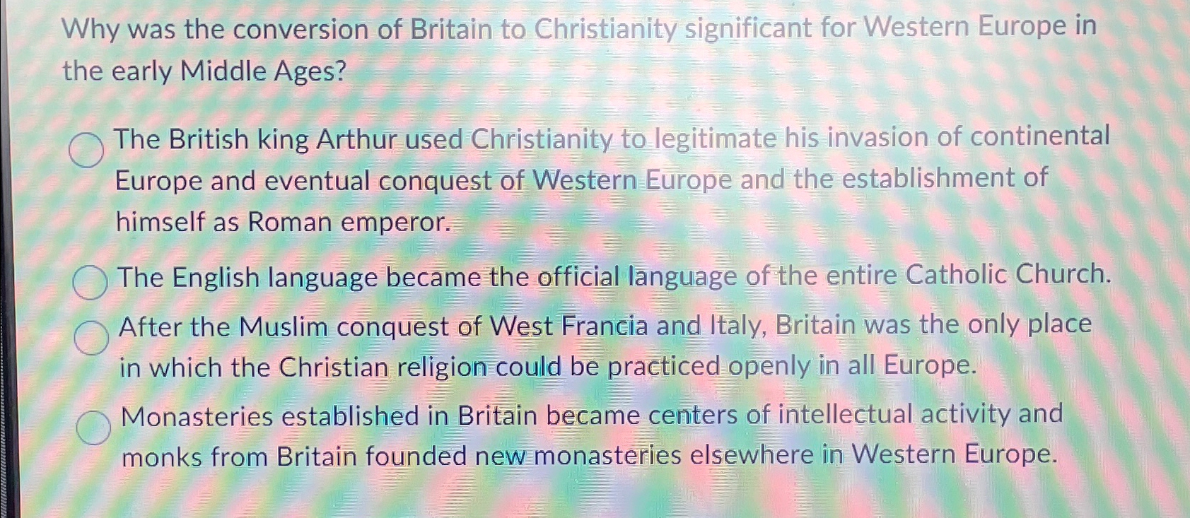 Which of the following is true of the Macedonian | Chegg.com