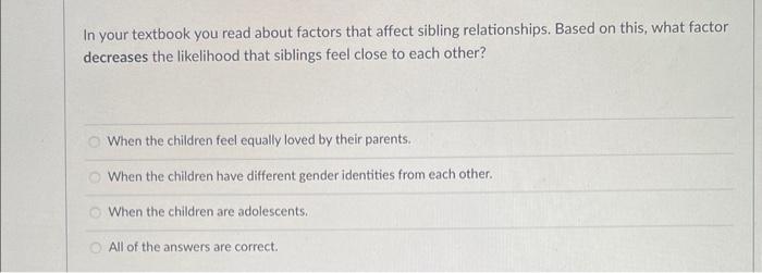 Solved In your textbook you read about factors that affect | Chegg.com
