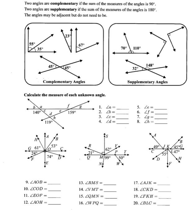 If two intersecting lines form two pairs of vertical angles, one pair of  angles will be acute, and one pair 