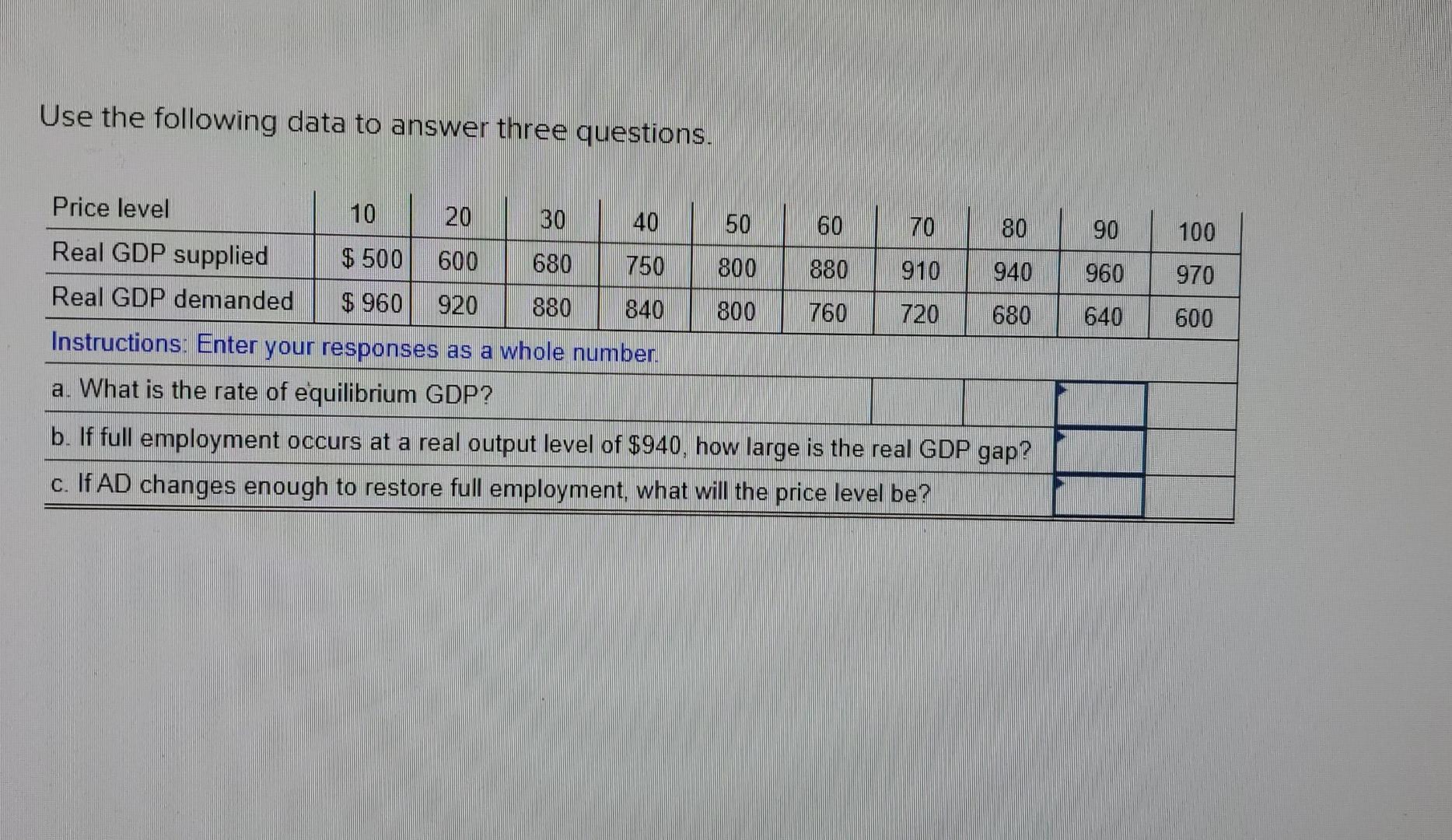 Solved HU וששו 9 AS 8 7 6 6 Price Level 5 4 3 2 1 AD 0 2 4 6 | Chegg.com