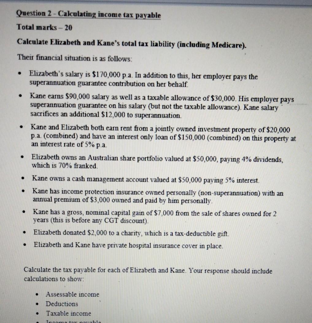 question-2-calculating-income-tax-payable-total-chegg