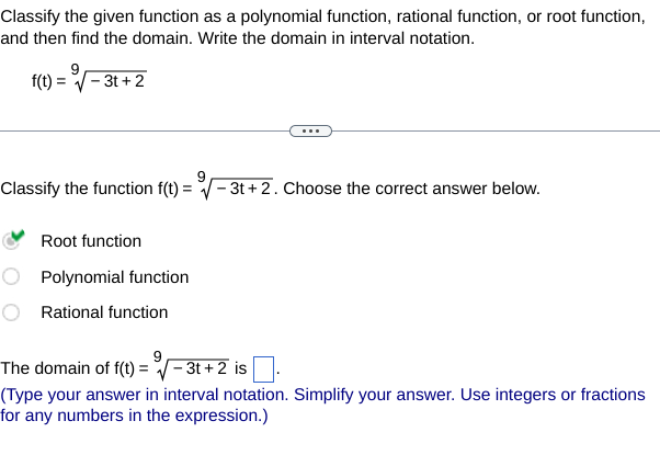 Solved Classify the given function as a polynomial function, | Chegg.com