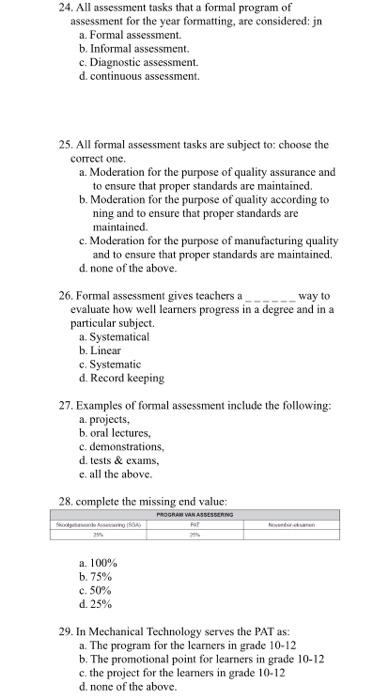 1. The National curriculum statement Grades R-12 | Chegg.com