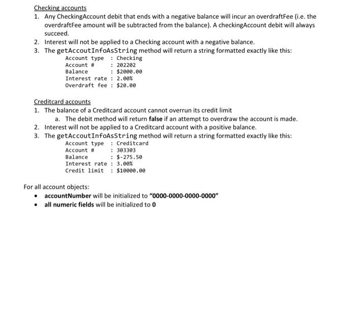 CSC205 Program_2_Inheritance And Polymorphism You May | Chegg.com