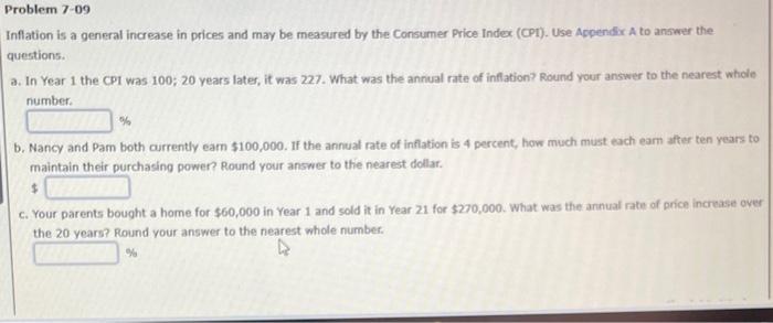 Solved Inflation is a general increase in prices and may be | Chegg.com