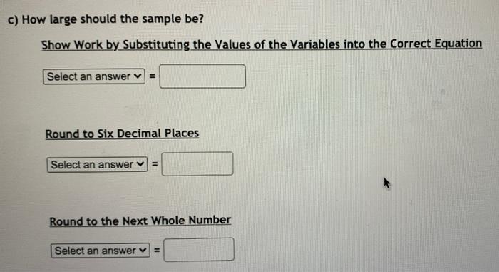 Solved The population standard deviation is known to be | Chegg.com
