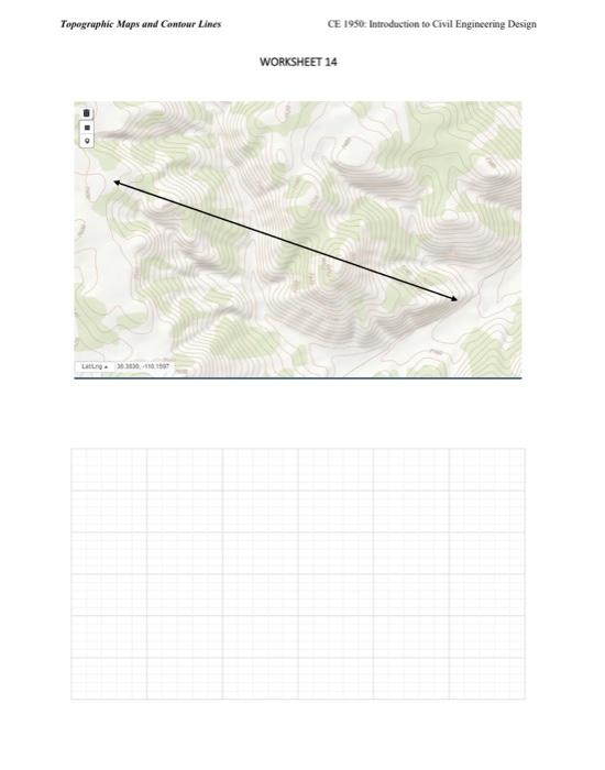 Draw the profiles along the lines shown on the first | Chegg.com