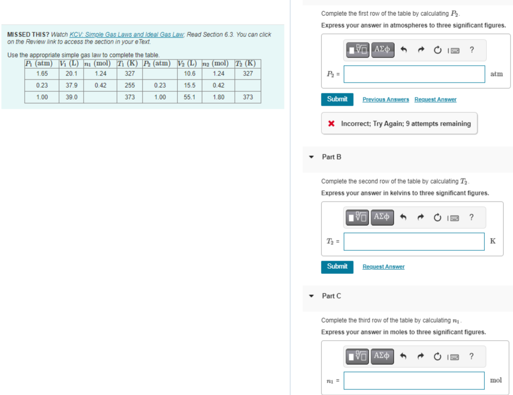 Solved Complete the first row of the table by calculating Chegg