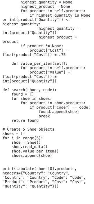 Solved Follow these steps: Code a Python program that will | Chegg.com