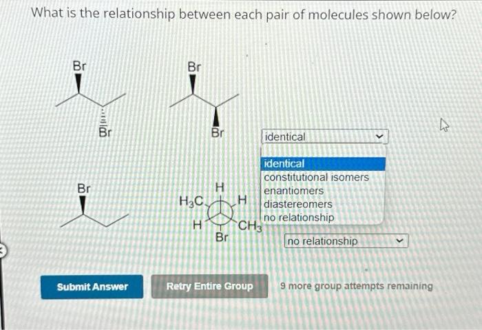 Solved What is the relationship between each pair of | Chegg.com