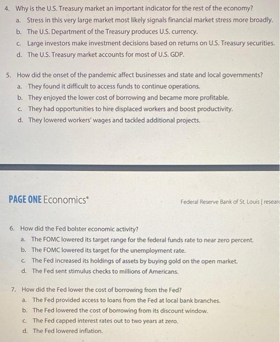 solved-4-why-is-the-u-s-treasury-market-an-important-chegg