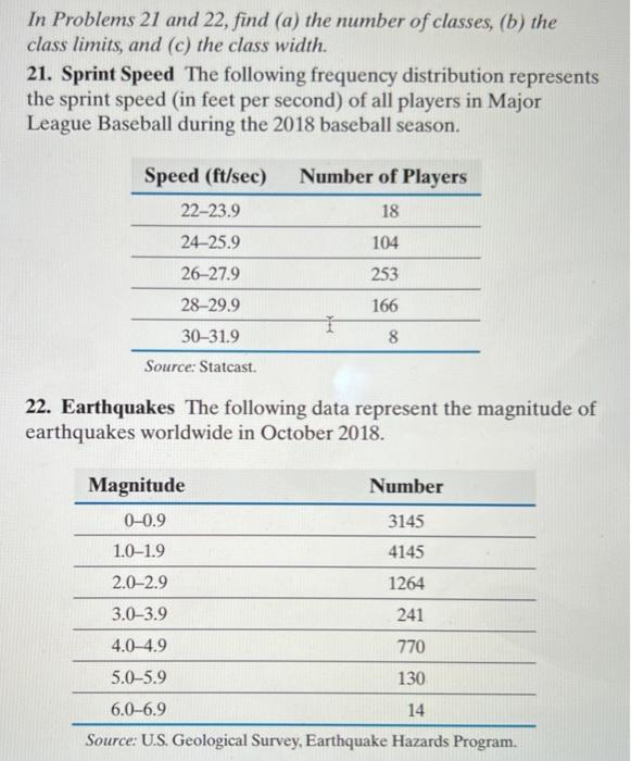 Solved In Problems 21 and 22, find (a) the number of | Chegg.com