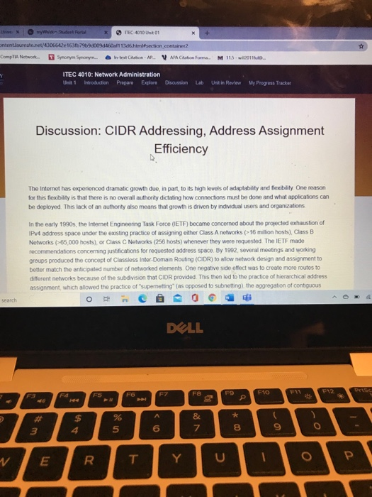 X ITEC4010 Unt01 ontentuate