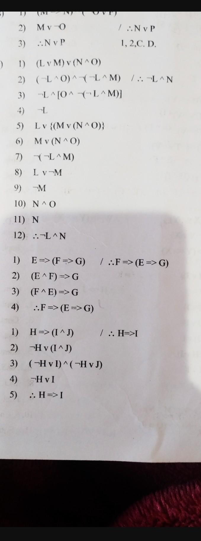 2 Myo 1 N V P 1 2 C D 3 Nvp 1 L V M Chegg Com